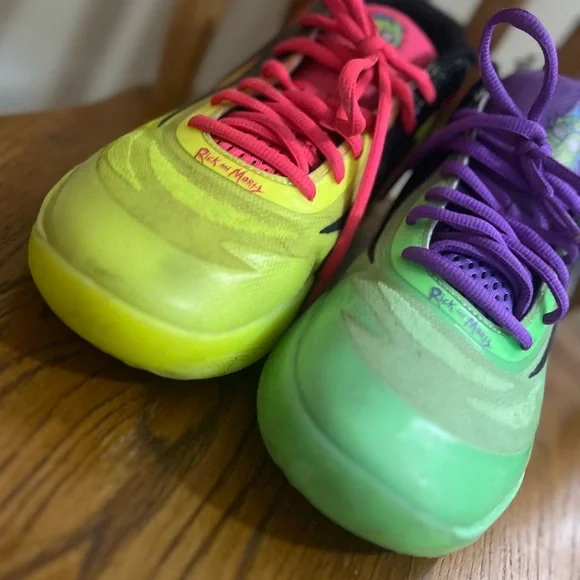 Puma LaMelo Ball “Rick & Morty” Shoes 🔥🛸 Men’s 10 - Picture 9 of 12